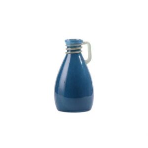 Vaso Decorativo em Vidro Azul Estilo Jarra - 29x14
