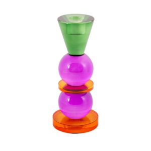 Castiçal em Cristal - 19x8