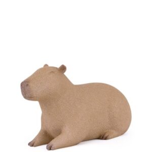 Escultura Capivara em Poliresina - 15x23,5