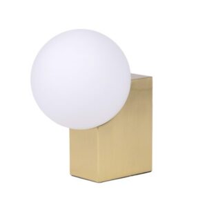 Luminária em Metal e Vidro