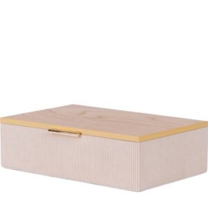 Caixa em MDF e Veludo - 23x15