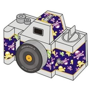 Câmera Fotográfica Papel P/ Montar