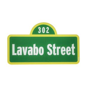 Placa De Lavabo Street