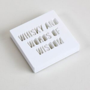 Porta-copos Whisky And Words Of Wisdom