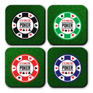 Porta Copos Poker Night