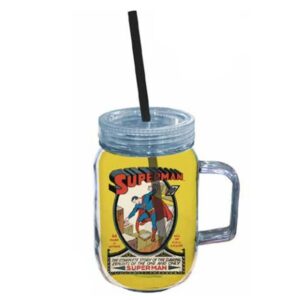 Copo Jarra De Acrí­Lico Superman