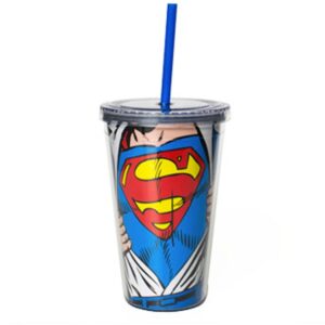 Copo Plástico Dc Comics Superman