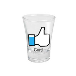 Copo Shot Curti/Não Curti
