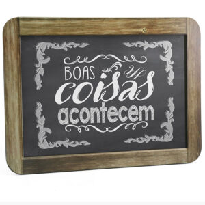 Quadro Gizlosofia Boas Coisas Acontecem