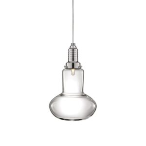 Pendente em Vidro Transparente - 29x18