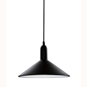 Pendente em Alumí­nio Preto - 30cm