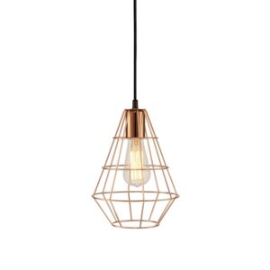 Pendente Industrial Cor Cobre