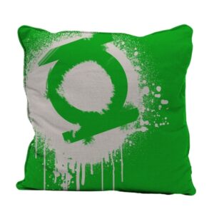 Capa De Almofada Logo Green