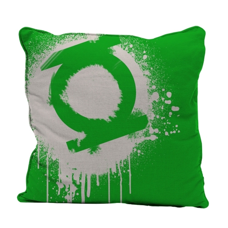 Capa De Almofada Logo Green