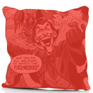 Capa De Almofada Joker Fireworks