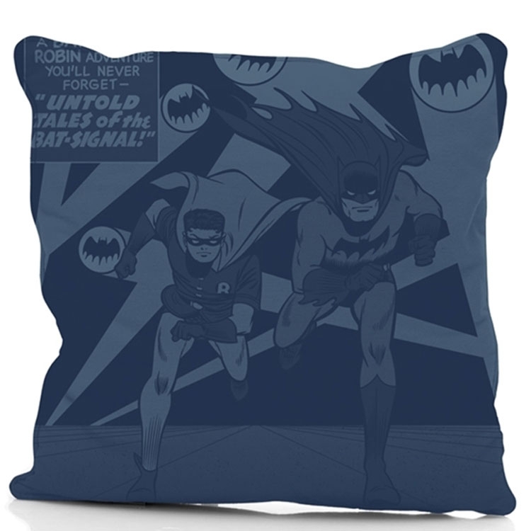 Capa De Almofada Batman And Robin Running