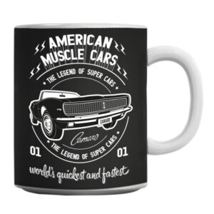 Caneca Porcelana Gm American Muscle