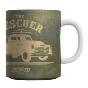 Caneca Porcelana Gm Vintage The Rescue