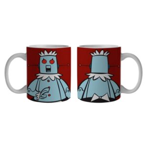 Caneca Porcelana Hb The Jetson Robot Rose