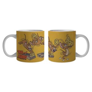 Caneca Porcelana Hb Tom And Jerry Playing In