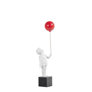 Escultura Joe em Resina com Balão