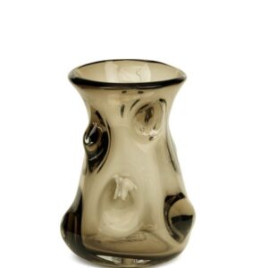 Vaso em Vidro Fumê - 26x16,5