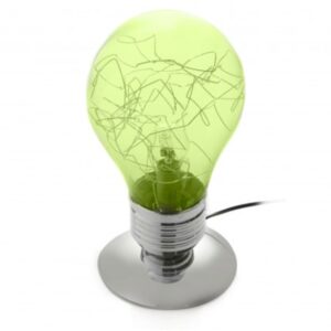 Abajur De Vidro - Touch - Verde