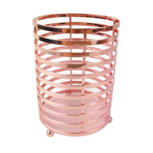 Porta Utensí­Lios De Metal Cobre