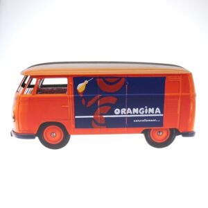 Placa De Madeira Kombi Orange