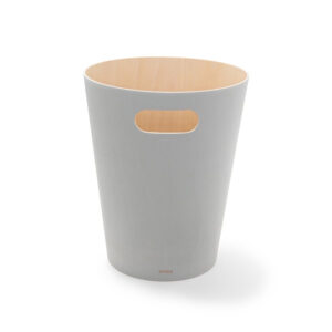 Lixeira Woodrow Cinzento