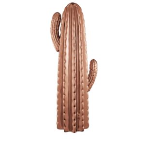 Cacto em Cerâmica Cobre - 32,5cm