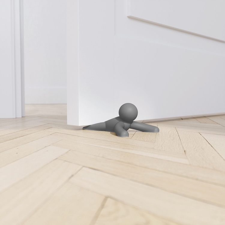 Trava Porta Buddy Cinza - 2pcs - Imagem 3