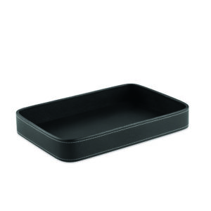 Bandeja em Poliuretano Preta - 36cm