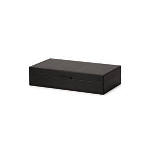 Caixa em MDF com Revestimento em PU - Preto M