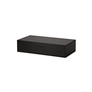 Caixa em MDF com Revestimento em PU - Preto G