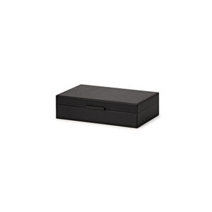 Caixa em MDF com Revestimento em PU - Preto P
