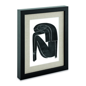 Porta Retrato em MDF com Linho - 15x20cm