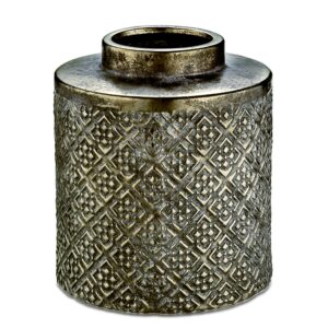 Vaso Bronze em Cerâmica - 27cm