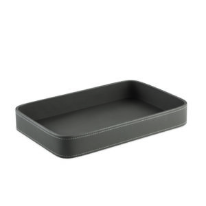 Bandeja em Poliuretano Marrom - 36cm