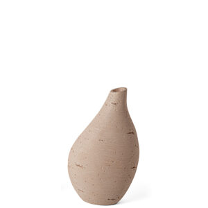 Vaso em Poliresina Bege - 16cm