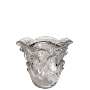 Vaso de Vidro Transparente - 14x15cm