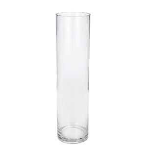 Vaso de Vidro Transparente Tubo - 40x10