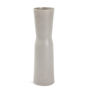 Vaso em Cerâmica Cinza - 45x12,5