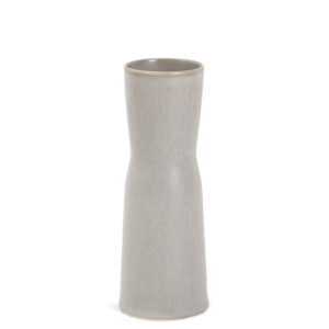 Vaso em Cerâmica Cinza - 29x10,5