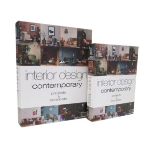 Livro Caixa Interior Design Contemporary - G
