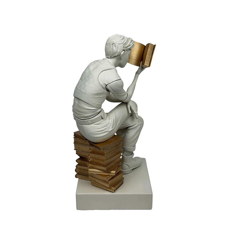 Escultura Lino e os Livros - Imagem 4