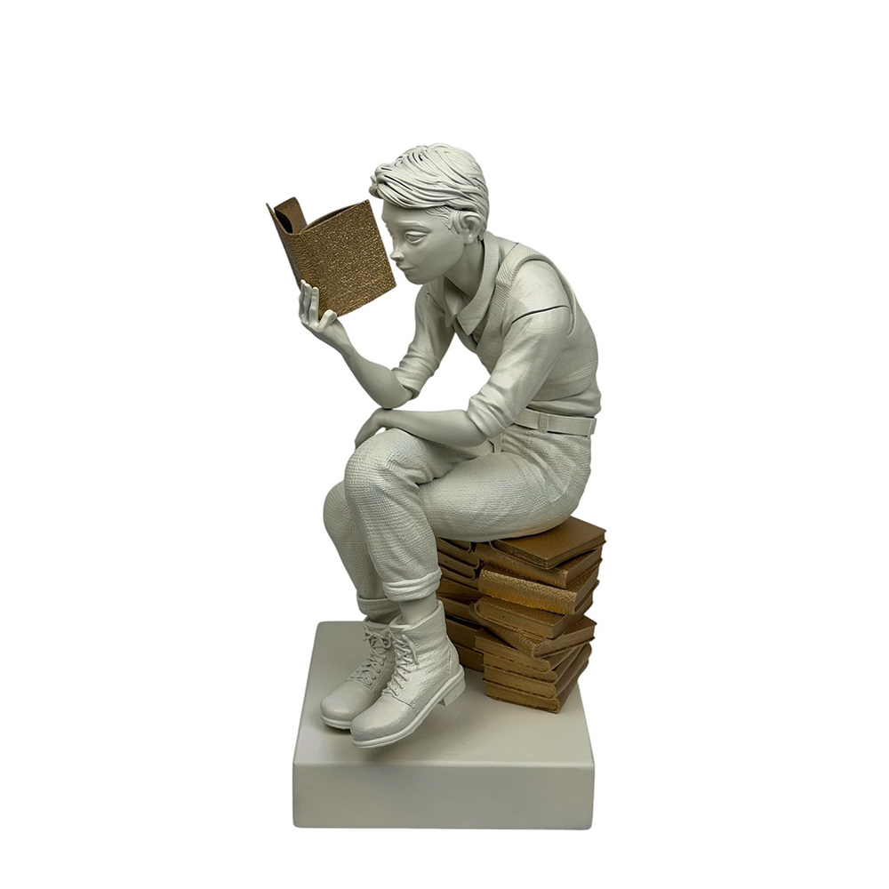 Escultura Lino e os Livros - Imagem 3