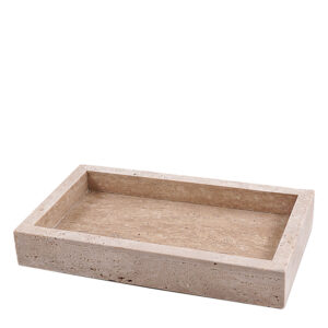 Bandeja em Pedra Bege - 20x12 cm