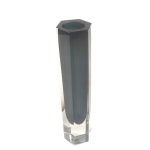 Vaso em Vidro Fumê - 25cm