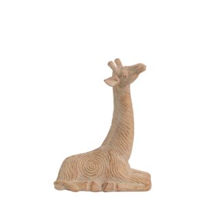 Escultura Girafa em Resina - 19x11